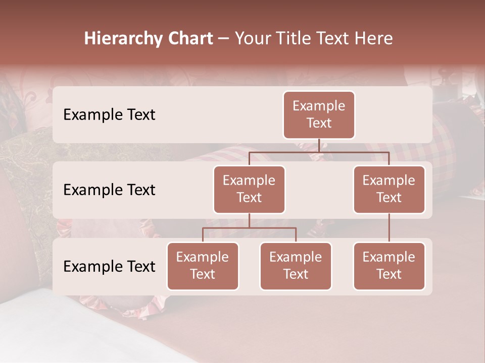 Fabric Hotel Bedding PowerPoint Template
