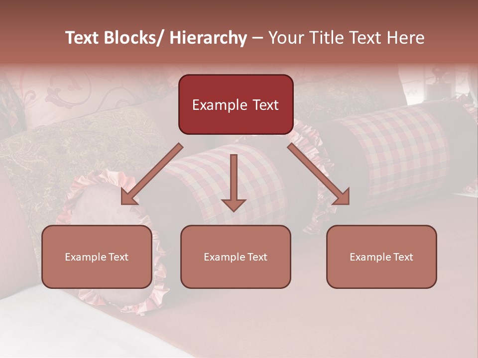 Fabric Hotel Bedding PowerPoint Template