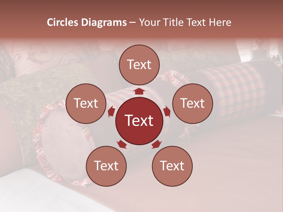 Fabric Hotel Bedding PowerPoint Template