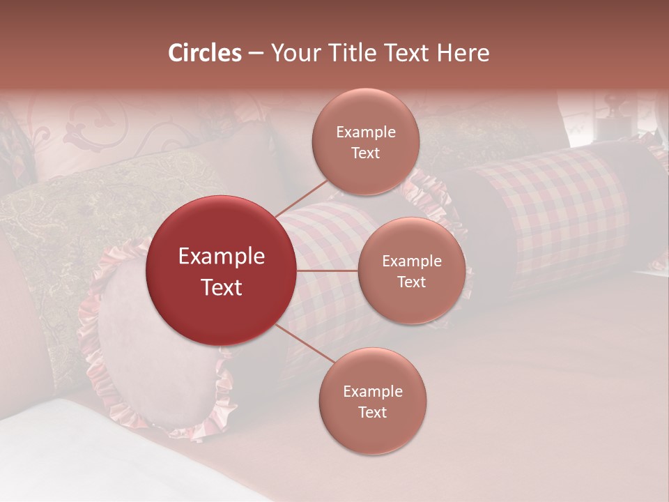 Fabric Hotel Bedding PowerPoint Template