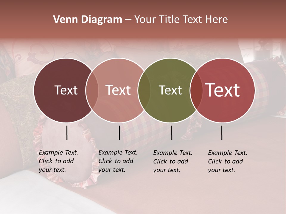 Fabric Hotel Bedding PowerPoint Template