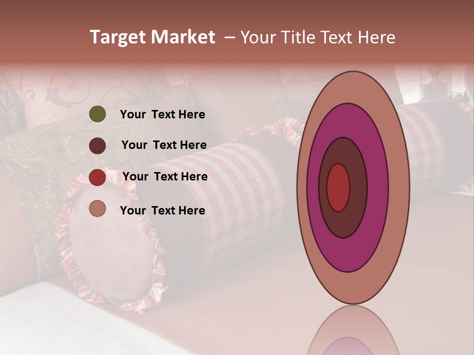 Fabric Hotel Bedding PowerPoint Template