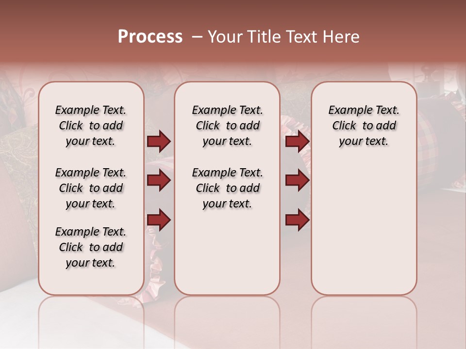 Fabric Hotel Bedding PowerPoint Template