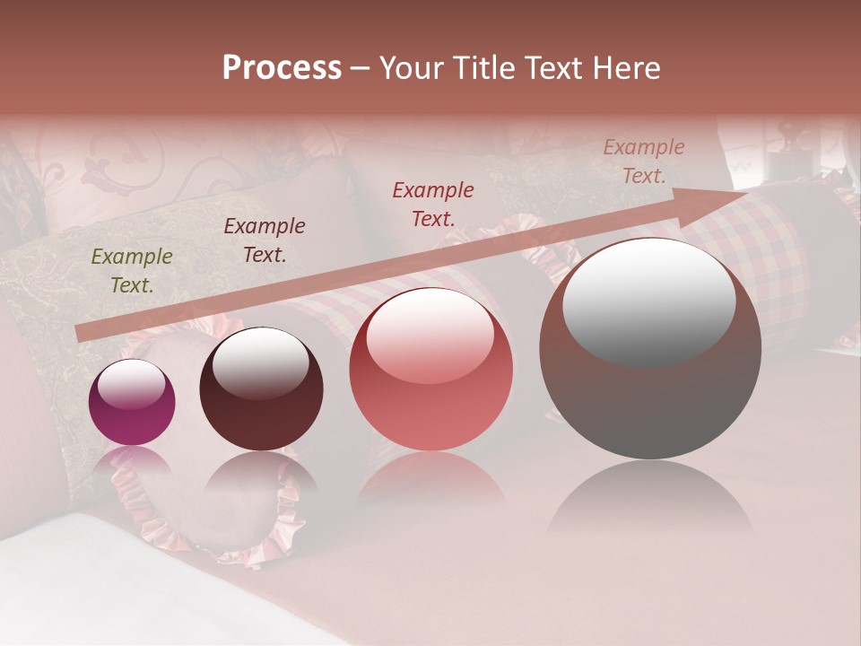 Fabric Hotel Bedding PowerPoint Template