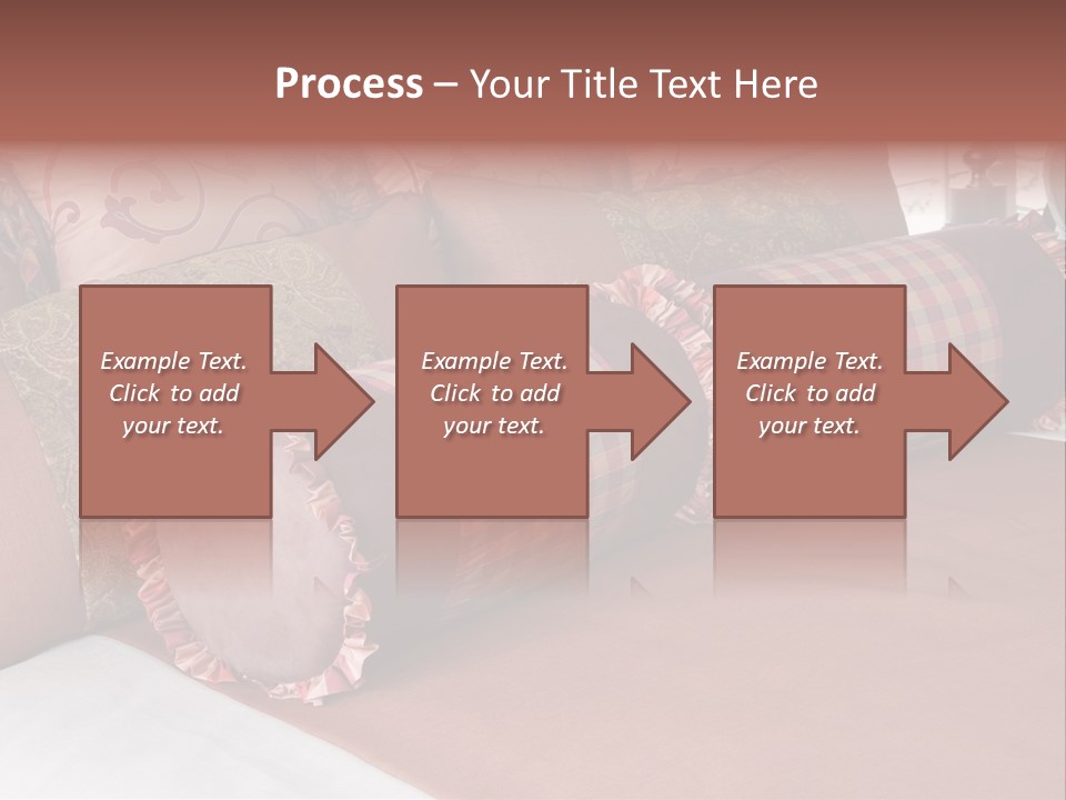 Fabric Hotel Bedding PowerPoint Template