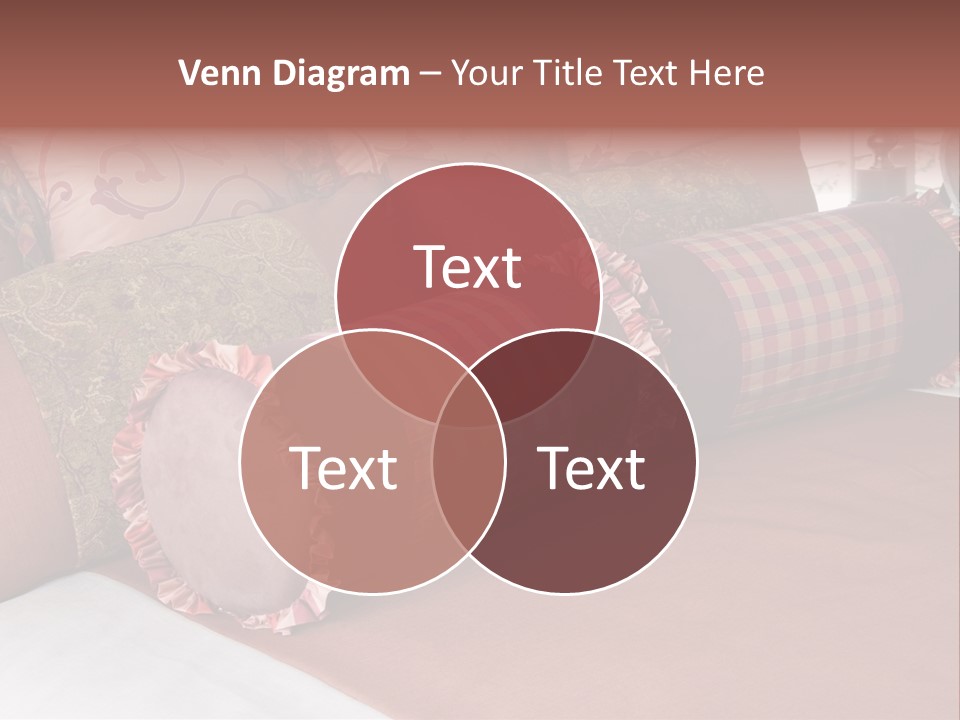 Fabric Hotel Bedding PowerPoint Template