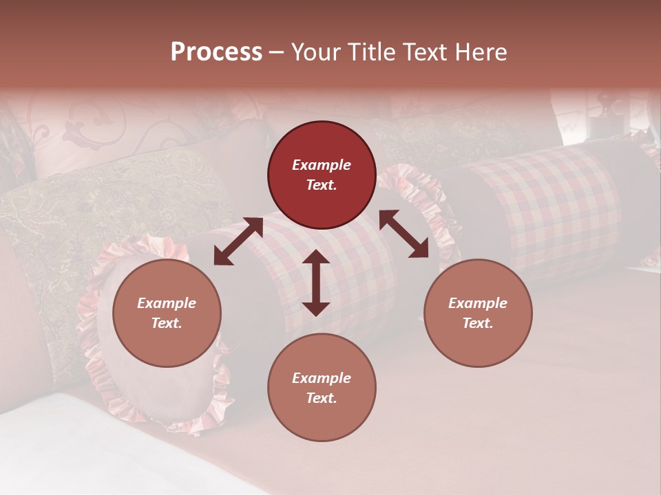 Fabric Hotel Bedding PowerPoint Template