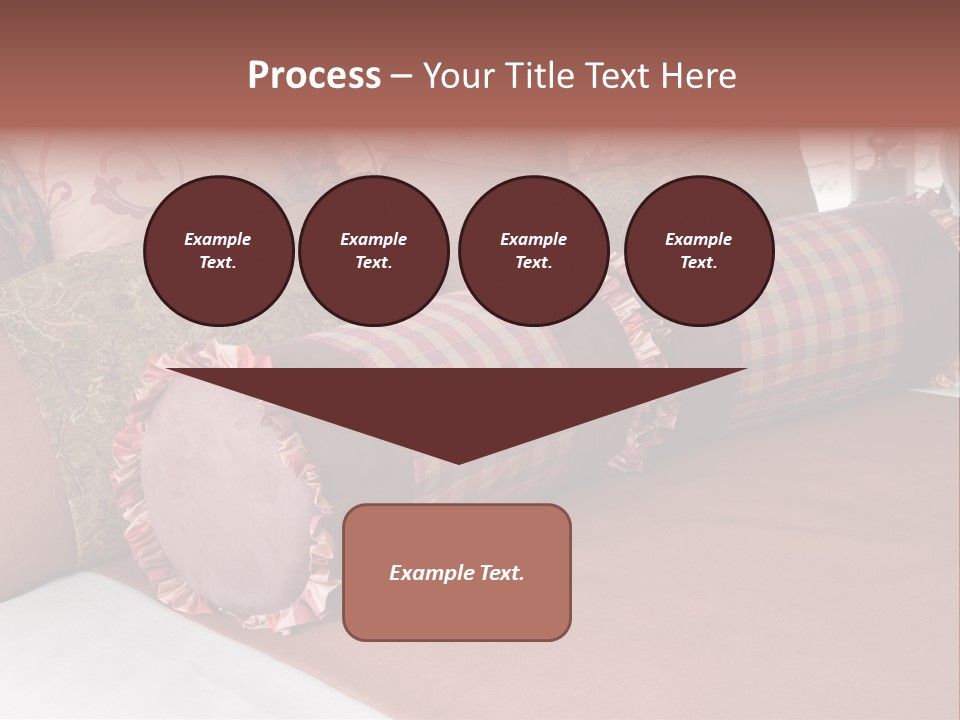 Fabric Hotel Bedding PowerPoint Template