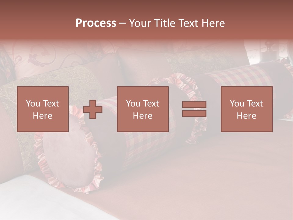 Fabric Hotel Bedding PowerPoint Template