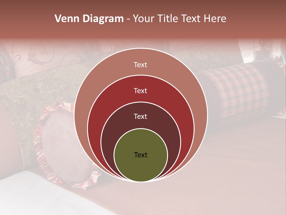 Fabric Hotel Bedding PowerPoint Template