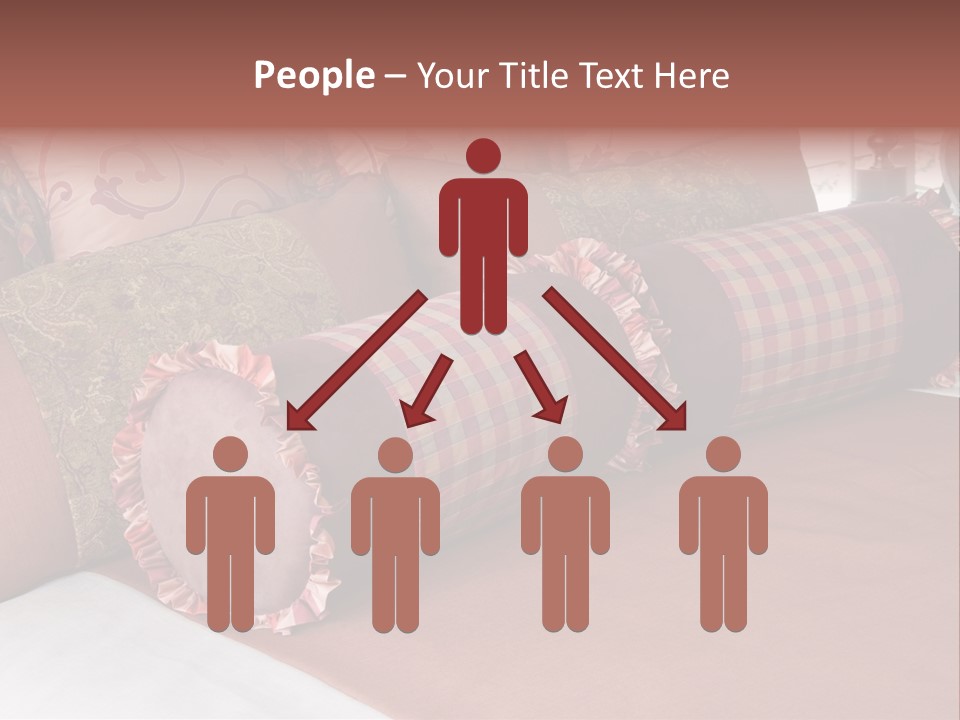 Fabric Hotel Bedding PowerPoint Template