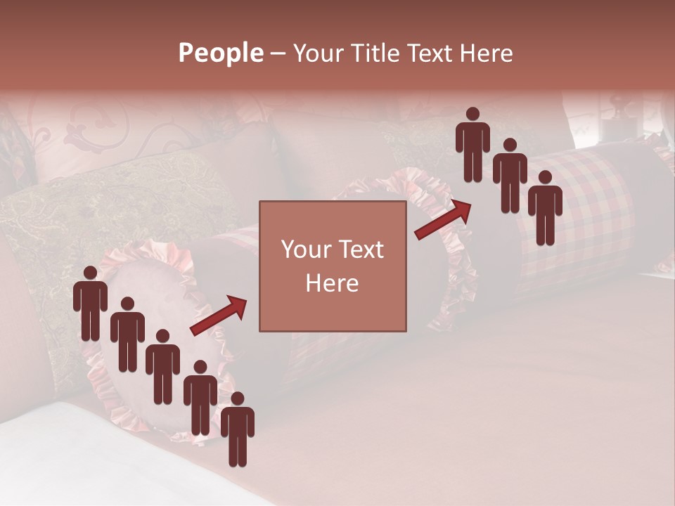 Fabric Hotel Bedding PowerPoint Template