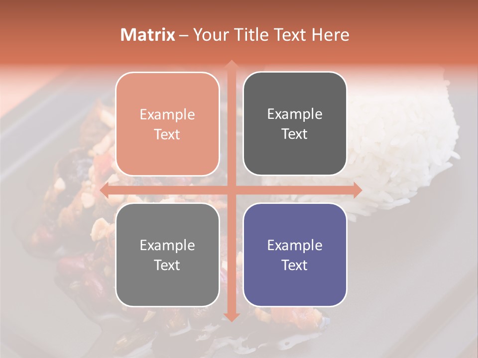 Dinner Pepper Eating PowerPoint Template