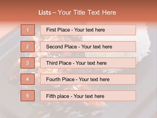 Dinner Pepper Eating PowerPoint Template