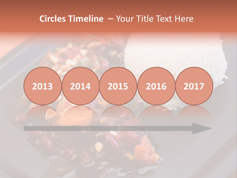 Dinner Pepper Eating PowerPoint Template