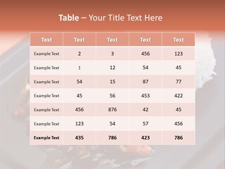 Dinner Pepper Eating PowerPoint Template