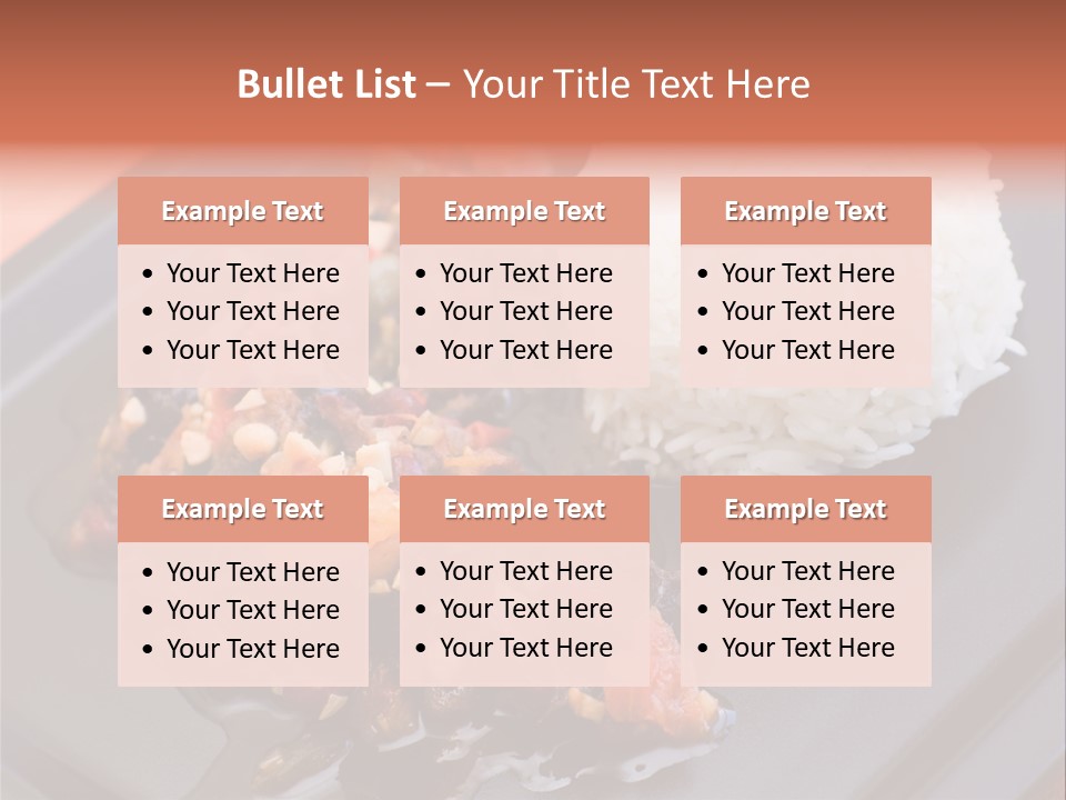 Dinner Pepper Eating PowerPoint Template