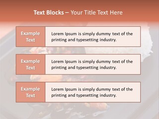 Dinner Pepper Eating PowerPoint Template