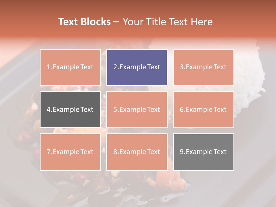 Dinner Pepper Eating PowerPoint Template