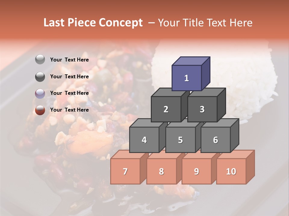 Dinner Pepper Eating PowerPoint Template