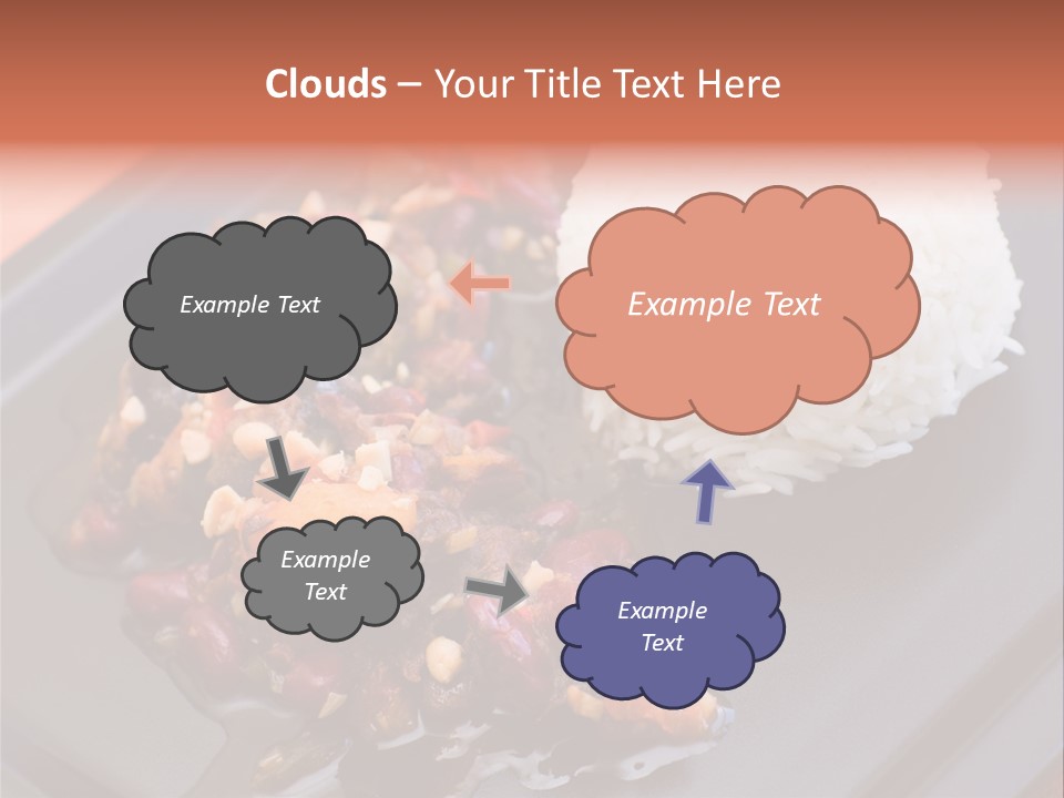 Dinner Pepper Eating PowerPoint Template