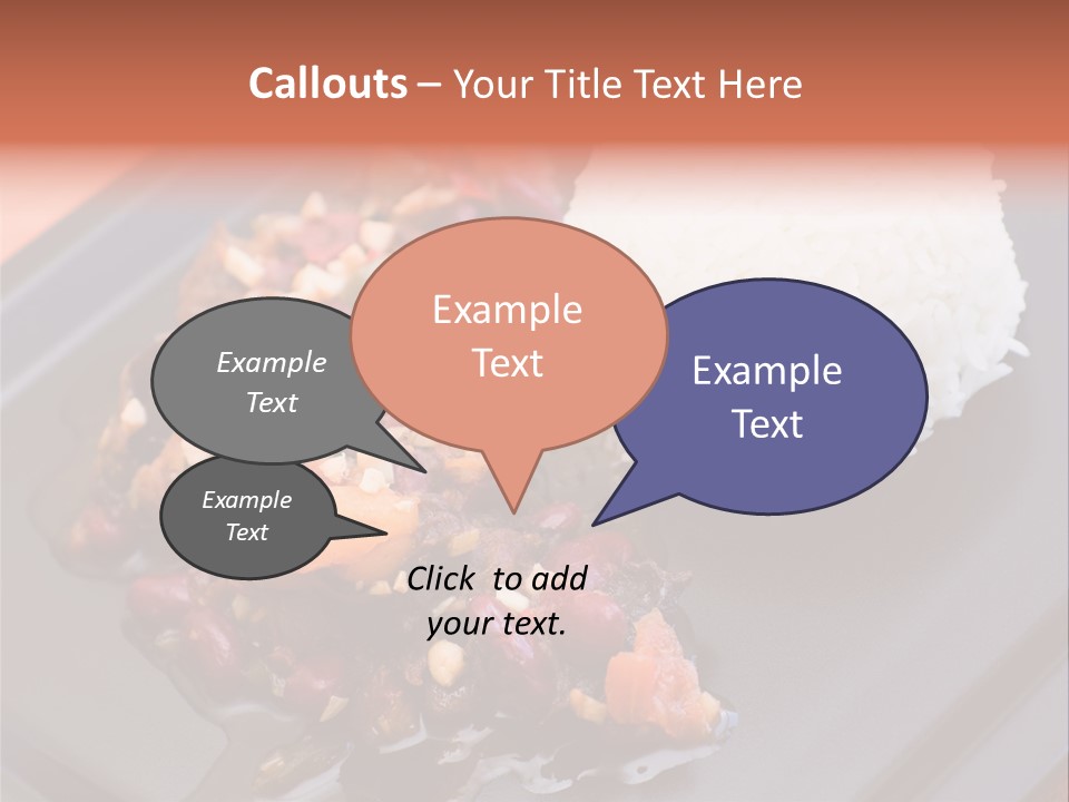 Dinner Pepper Eating PowerPoint Template