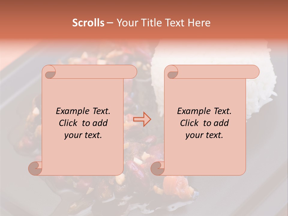 Dinner Pepper Eating PowerPoint Template