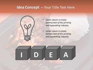 Dinner Pepper Eating PowerPoint Template