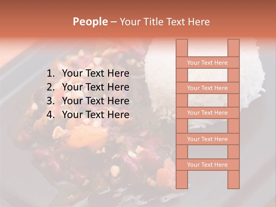 Dinner Pepper Eating PowerPoint Template