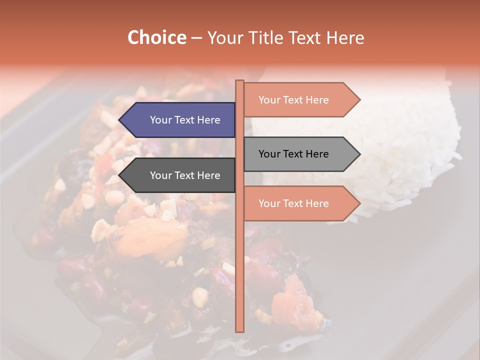 Dinner Pepper Eating PowerPoint Template