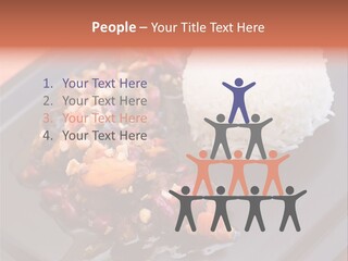 Dinner Pepper Eating PowerPoint Template