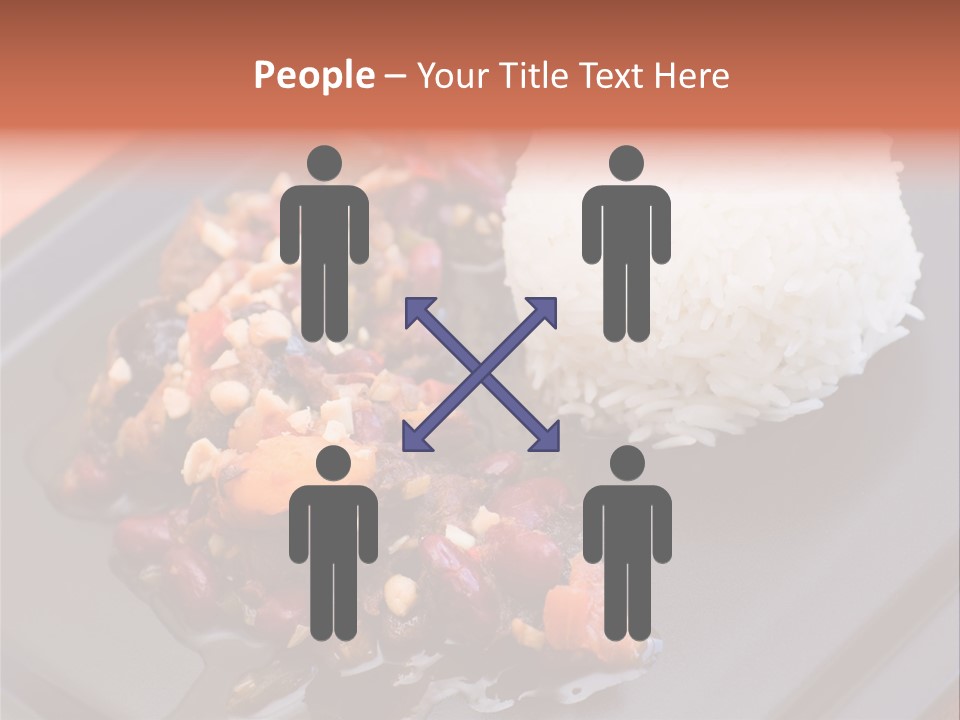 Dinner Pepper Eating PowerPoint Template