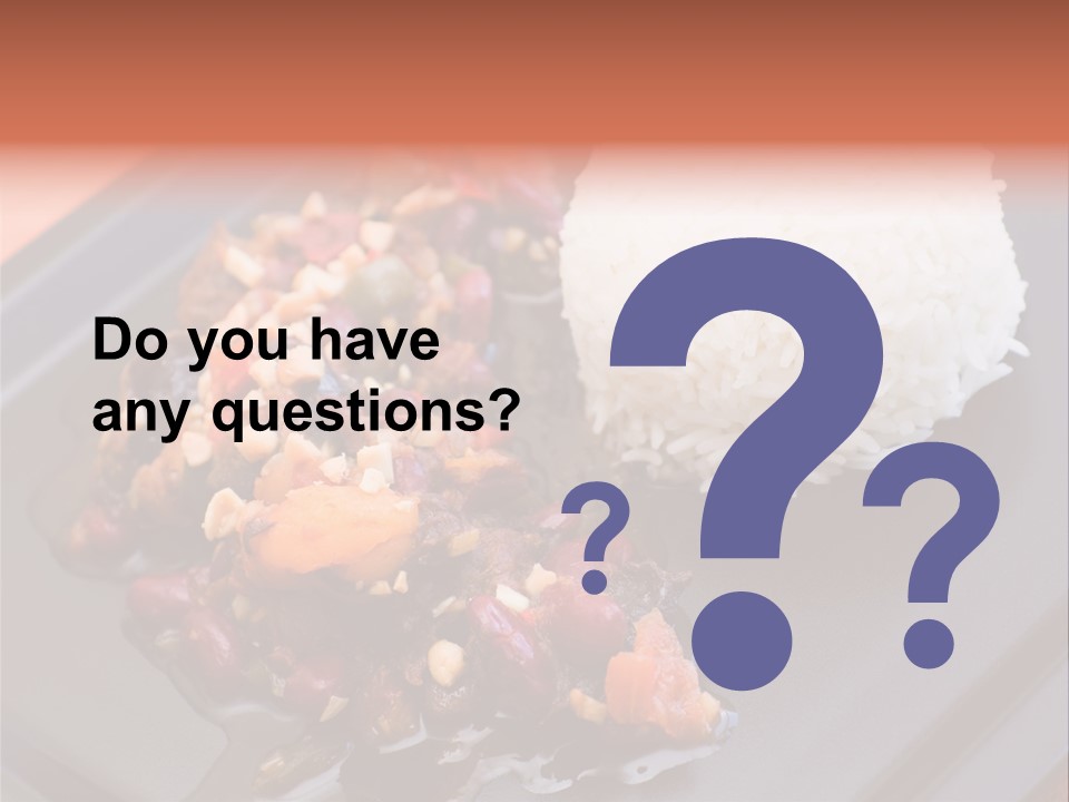 Dinner Pepper Eating PowerPoint Template