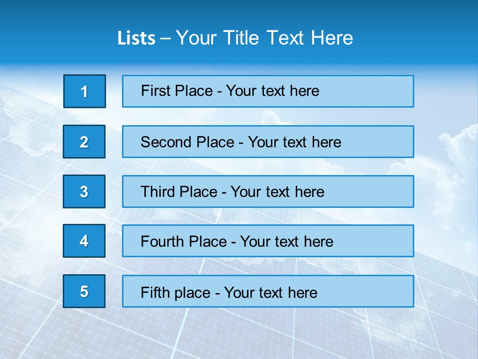 Copy Supply Generate PowerPoint Template
