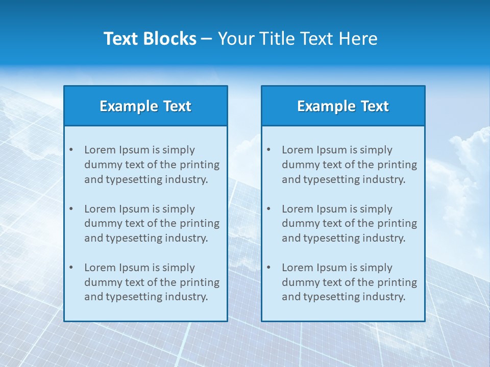 Copy Supply Generate PowerPoint Template