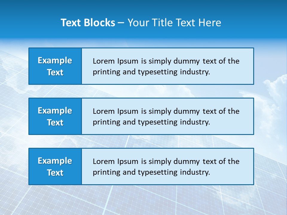Copy Supply Generate PowerPoint Template
