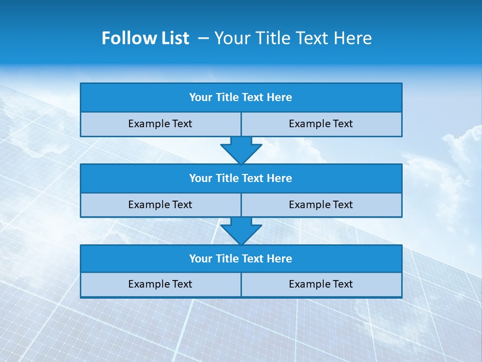 Copy Supply Generate PowerPoint Template