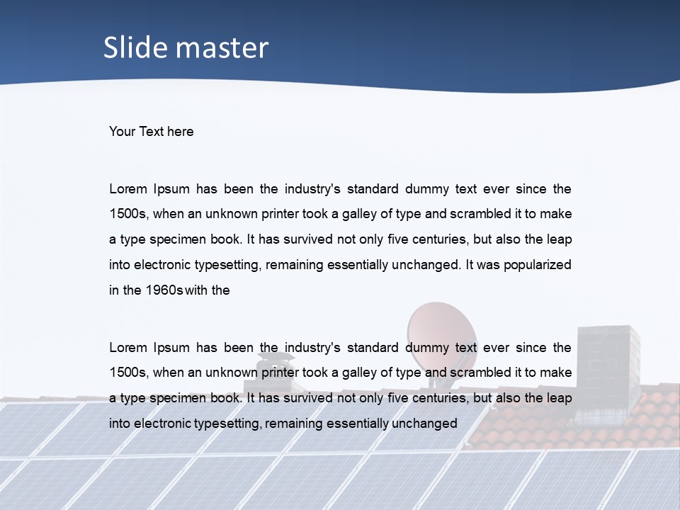 Install Panel Sky PowerPoint Template