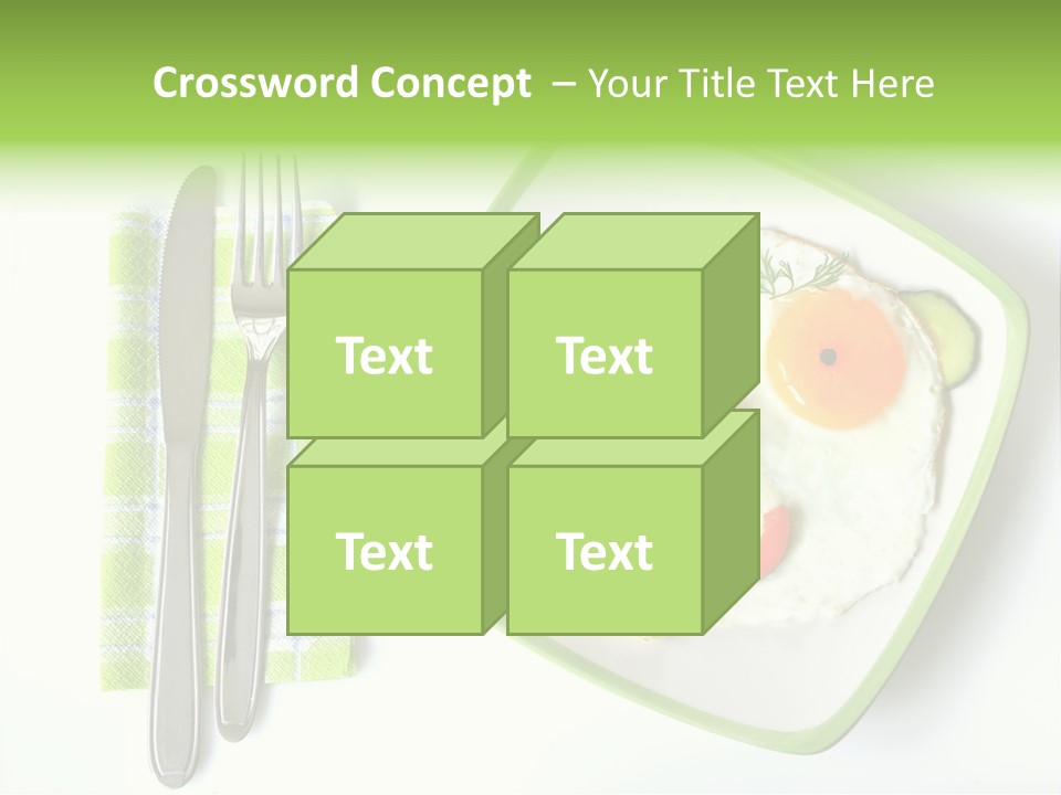 Protein Breakfast Laugh PowerPoint Template