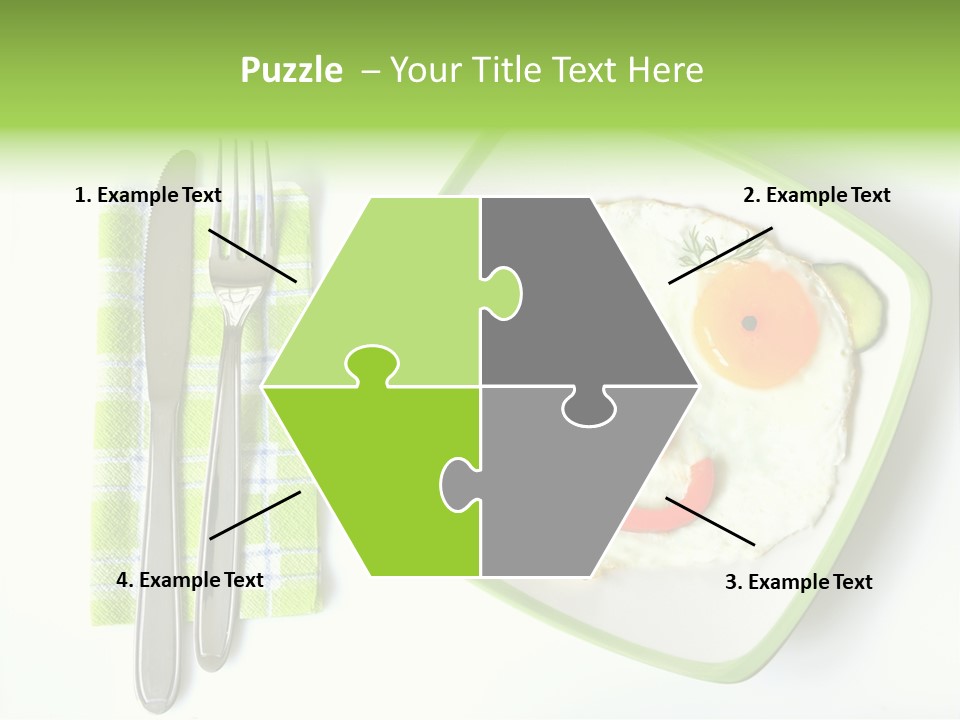 Protein Breakfast Laugh PowerPoint Template