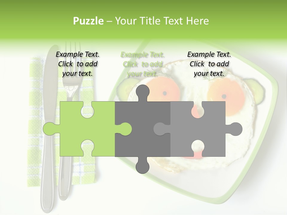 Protein Breakfast Laugh PowerPoint Template