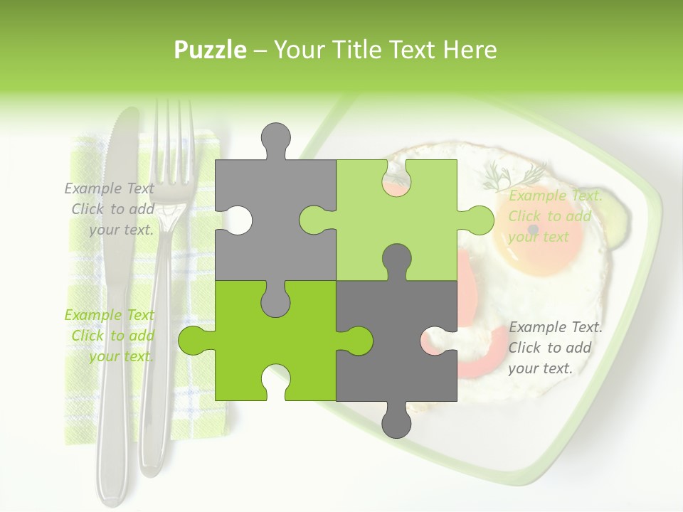 Protein Breakfast Laugh PowerPoint Template