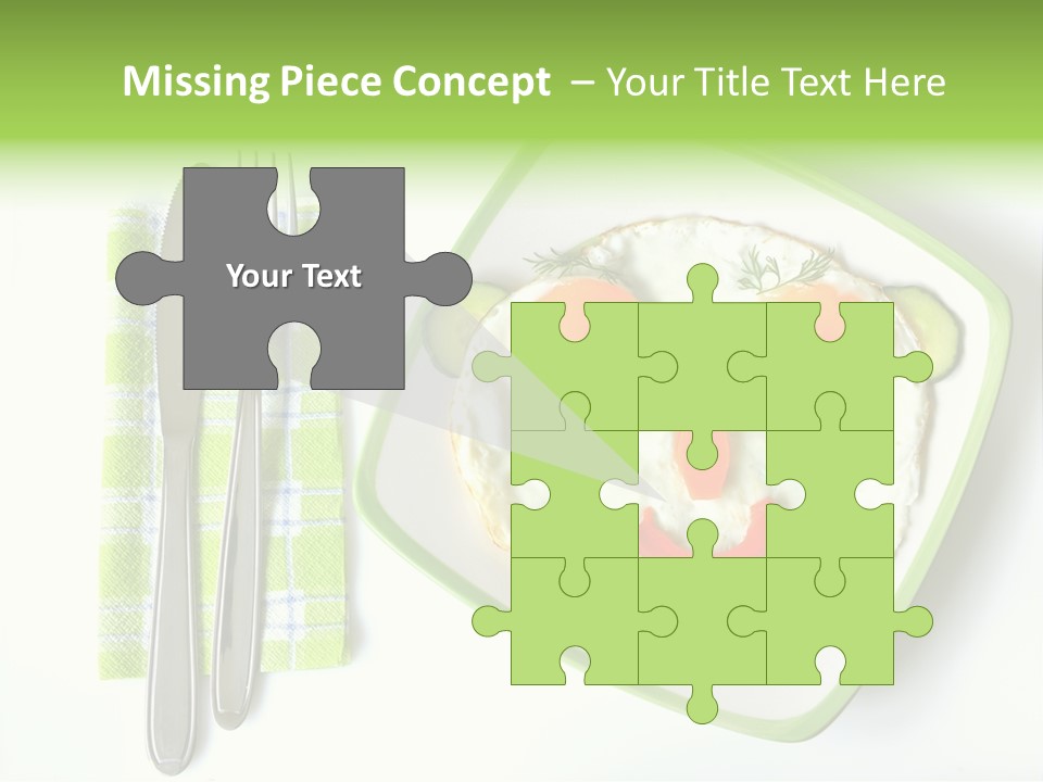 Protein Breakfast Laugh PowerPoint Template