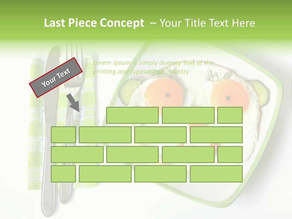 Protein Breakfast Laugh PowerPoint Template