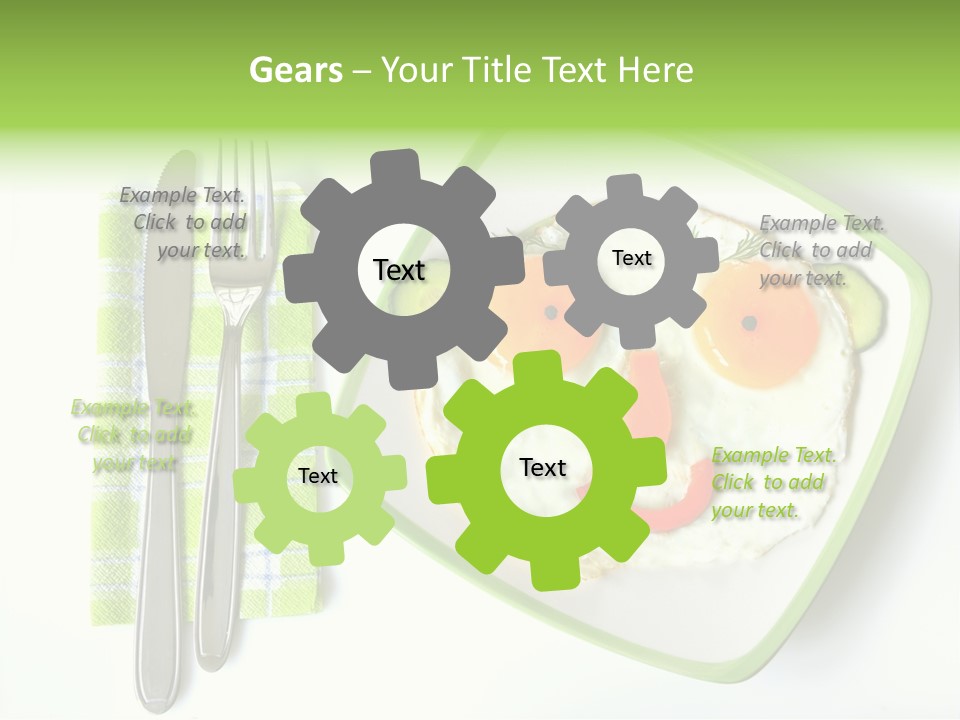 Protein Breakfast Laugh PowerPoint Template