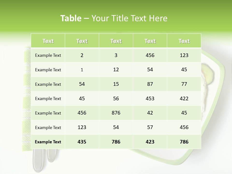 Protein Breakfast Laugh PowerPoint Template