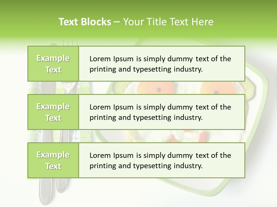 Protein Breakfast Laugh PowerPoint Template