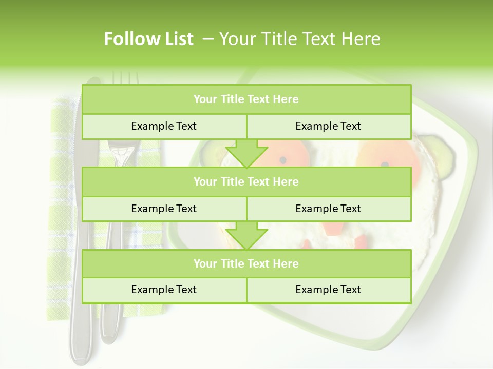 Protein Breakfast Laugh PowerPoint Template
