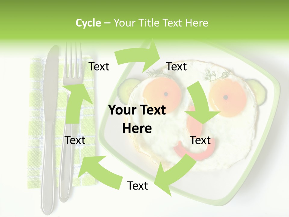 Protein Breakfast Laugh PowerPoint Template