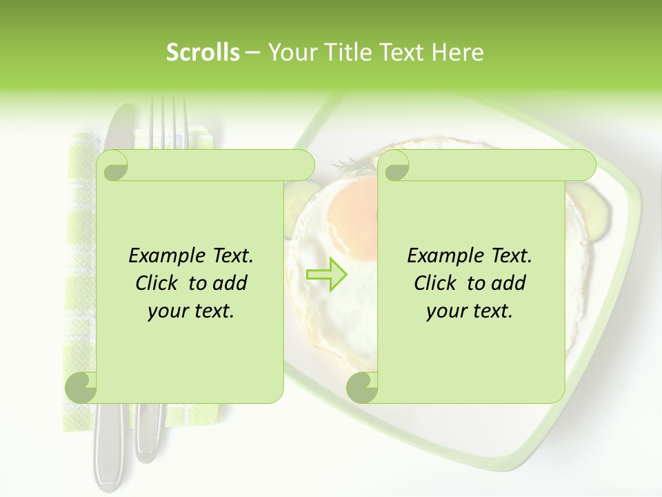 Protein Breakfast Laugh PowerPoint Template